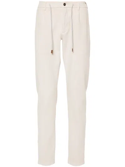 ELEVENTY DRAWSTRING-FASTENING TROUSERS