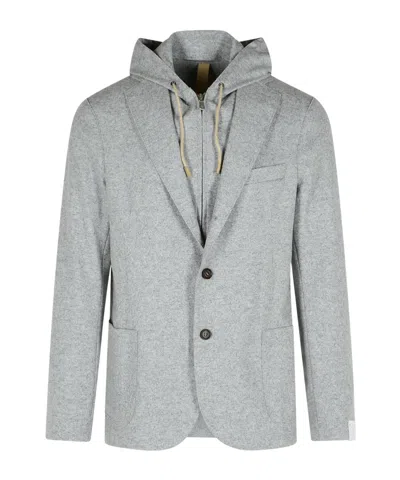 ELEVENTY DRAWSTRING HOOD JACKET
