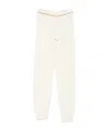 Eleventy Drawstring Knitted Track Pants In Neutral