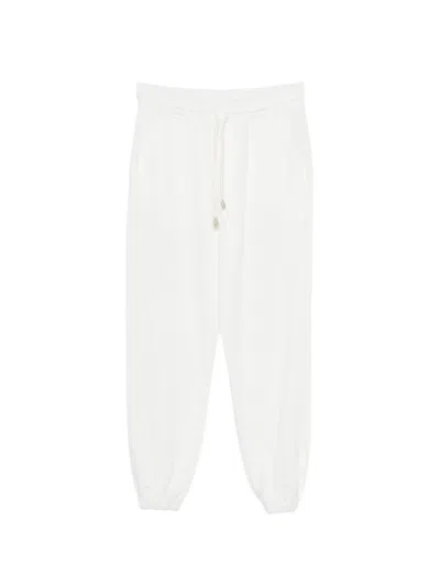 Eleventy Drawstring Panelled Sweatpants In Gray