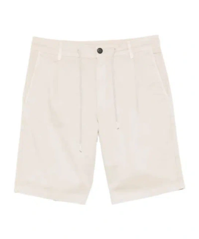 ELEVENTY DRAWSTRING PLEATED-FRONT SHORTS