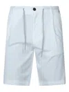 Eleventy Belt Loop Shorts In Blue