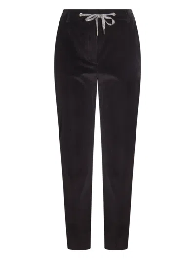 ELEVENTY DRAWSTRING STRAIGHT TROUSERS