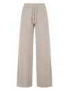 Eleventy Drawstring Straight Trousers In Neutral