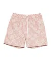Eleventy Drawstring Swim Trunks In Pink