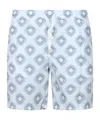 Eleventy Drawstring Swimming Trunks In Blue