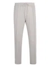 Eleventy Drawstring Track Pants In Gray