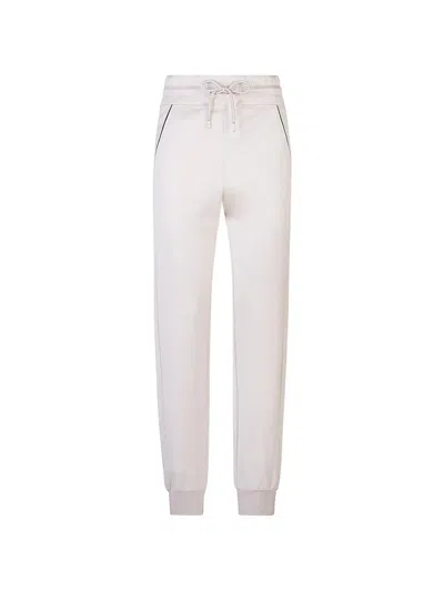 Eleventy Drawstring Track Pants In White
