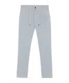 Eleventy Drawstring Trousers In Gray
