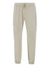 Eleventy Drawstring Trousers In Gray