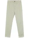 Eleventy Drawstring Trousers In Green
