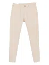 Eleventy Drawstring Trousers In Neutral