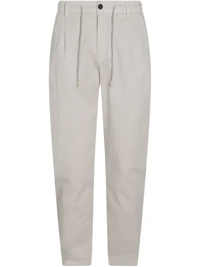 Eleventy Drawstring Trousers In Gray