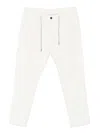 Eleventy Drawstring Trousers In White
