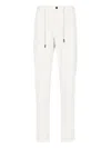 Eleventy Drawstring Trousers In White