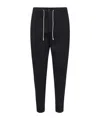 Eleventy Trousers With Drawstring Waist And Belt Loops In Black