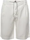 Eleventy Drawstring-waist Shorts In White