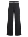 Eleventy Drawstring-waist Straight Trousers In Gray