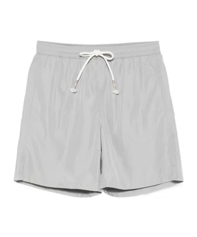ELEVENTY DRAWSTRING-WAIST SWIM SHORTS