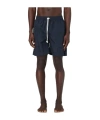Eleventy Drawstring Waist Swim Shorts In Blue