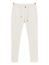 Eleventy Drawstring-waist Trousers In Neutral