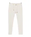 Eleventy Drawstring-waist Trousers In Neutral