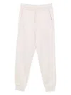 Eleventy Drawstring Zip-pocket Trousers In Neutral