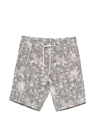 Eleventy Drawstring-fastening Shorts In Multi