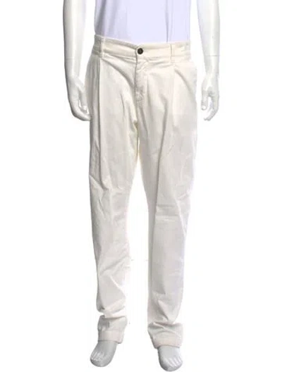 Pre-owned Eleventy Dress Pants In Neutrals