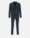 Eleventy Wool Silk Linen Tailored Suit