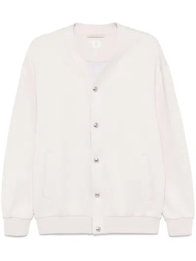 Eleventy Drop-shoulder Cardigan In 中性色