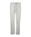 Eleventy Elastic Waist Casual Pants In Gray