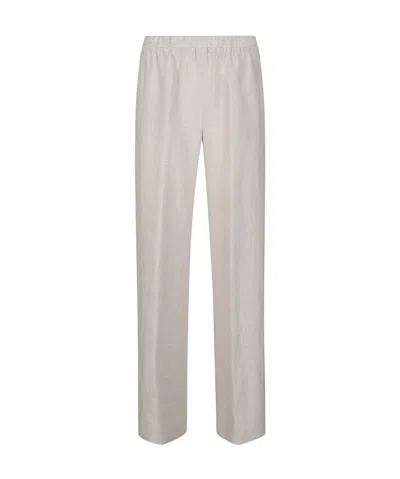 Eleventy Elastic Waist Track Pants In Nude