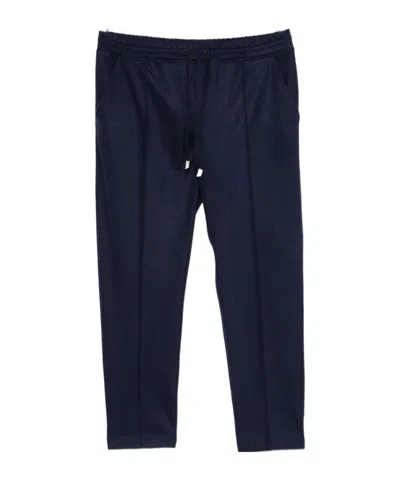 ELEVENTY ELASTICATED-WAISTBAND TROUSERS