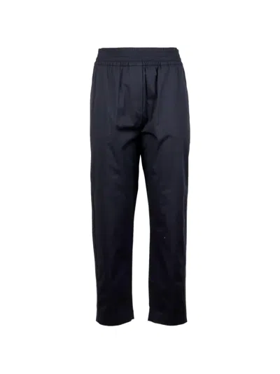 Eleventy Elasticated Waistband Trousers In Blue