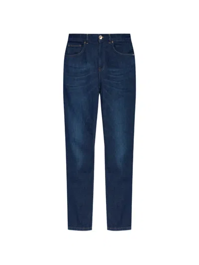 Eleventy Faded Jeans In Blue
