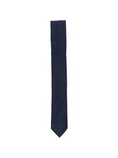 Eleventy Krawatte Aus Filz In Blue