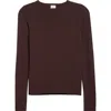 Eleventy Fine Gauge Cashmere Sweater In Black
