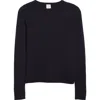 Eleventy Fine Gauge Cashmere Sweater In Black