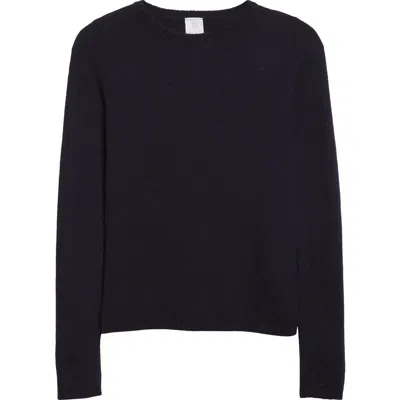 Eleventy Fine Gauge Cashmere Sweater In Black