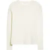 Eleventy Fine Gauge Cashmere Sweater In White