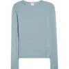 Eleventy Fine Gauge Cashmere Sweater In Blue