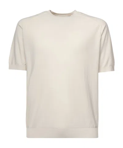 ELEVENTY ELEVENTY CLASSIC CREWNECK KNIT POLO