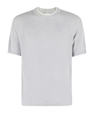 ELEVENTY FINE-KNIT T-SHIRT