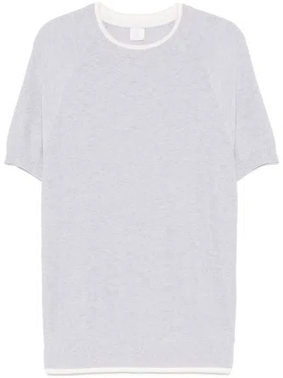 ELEVENTY ELEVENTY FINE-KNIT T-SHIRT