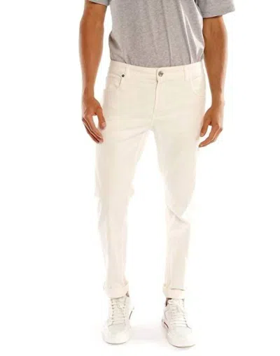 Eleventy Five Pocket Pant In Avorio In Multi