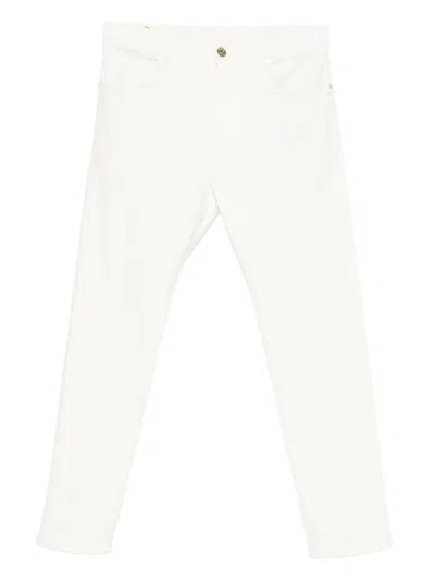 Eleventy Five-pocket-hose In White