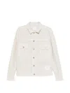 Eleventy Flap-pocket Jacket In Neutral