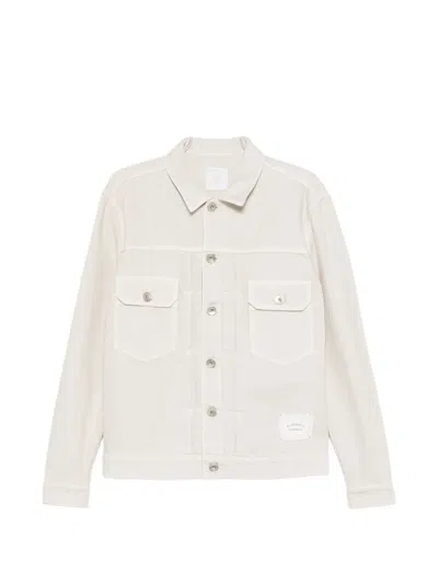 Eleventy Flap-pocket Jacket In Neutral