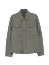 Eleventy Flap-pocket Jacket In Multi